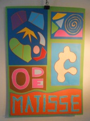 Marie-Thérèse van der Riet en  Joke van der Weijst, geïnspireerd door Matisse :